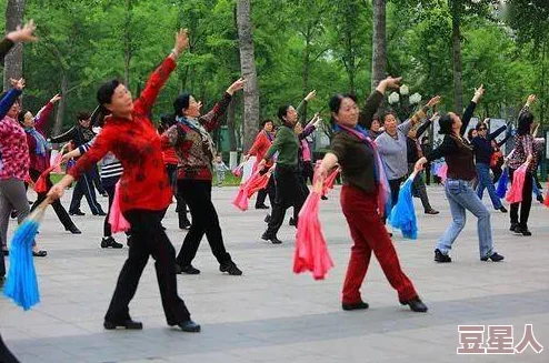 广场舞大妈广场舞教学视频chinese老太交